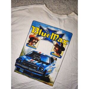 Blue Max Vintage T-Shirt 3XL White Harry Schmidt Raymond Beadle Graphic